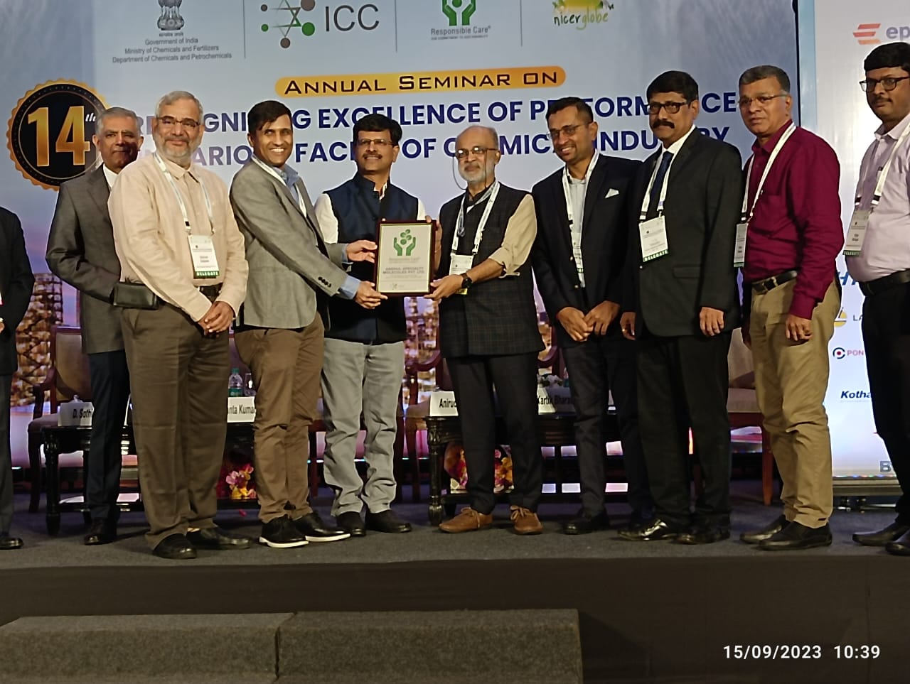 Responsible Care Award - ICC Annual Seminar