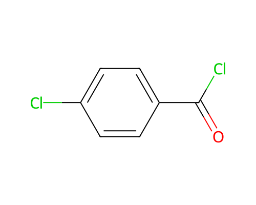 4-Chlorobenzoyl Chloride structure