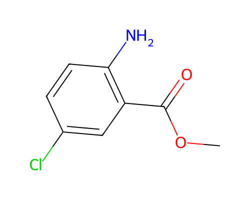 5-Chloro Methyl Anthranilate structure