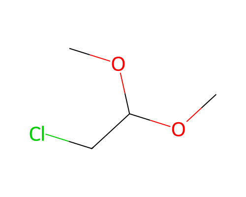 Chloroacetaldehyde Dimethyl Acetal structure