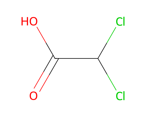 Dichloroacetic Acid structure