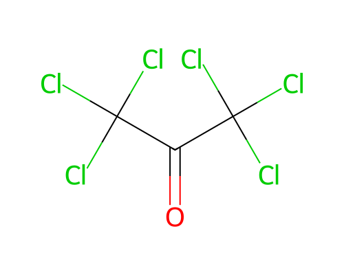 Hexachloroacetone structure
