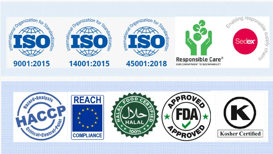 Certifications 1